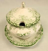 Antique Sauce Tureen on Stand (3 of 6) Antique Sauce Tureen on Stand (3 of 6)