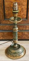 Pretty Green Chinoiserie Table Lamp