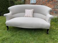 French Two Seater Sofa in Linen (7 of 8) French Two Seater Sofa in Linen (7 of 8)