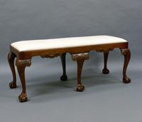 Late 19th Century George II Style Stool (6 of 6) Late 19th Century George II Style Stool (6 of 6)