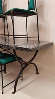 Wrought iron table and chairs. (3 of 6) Wrought iron table and chairs. (3 of 6)