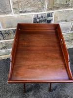 Antique Mahogany Butlers Tray on Stand (3 of 8) Antique Mahogany Butlers Tray on Stand (3 of 8)