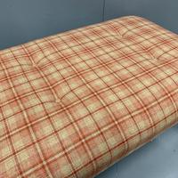Newly Upholstered & Buttoned Centre Footstool (5 of 5) Newly Upholstered & Buttoned Centre Footstool (5 of 5)