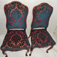 Pair of 18th Century Dutch Walnut Cabriole Leg Chairs (4 of 8) Pair of 18th Century Dutch Walnut Cabriole Leg Chairs (4 of 8)
