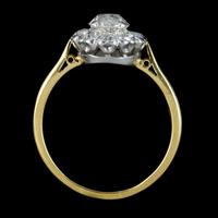 Antique Edwardian Old Cut Diamond Cluster Ring 18ct Gold 1.65ct Of Diamond Circa 1901 (3 of 6) Antique Edwardian Old Cut Diamond Cluster Ring 18ct Gold 1.65ct Of Diamond Circa 1901 (3 of 6)