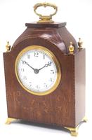 Superb Antique French 8-day Bracket Mantel Clock – Solid Mahogany Case with Multi Wood Inlay (3 of 10) Superb Antique French 8-day Bracket Mantel Clock – Solid Mahogany Case with Multi Wood Inlay (3 of 10)