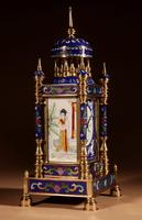 Interesting Chinese Cloisonné & Enamel Mantel Clock (4 of 9) Interesting Chinese Cloisonné & Enamel Mantel Clock (4 of 9)