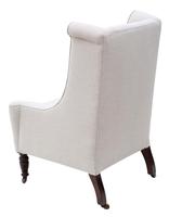 Victorian mahogany 19th Century wing back armchair c.1880 (6 of 9) Victorian mahogany 19th Century wing back armchair c.1880 (6 of 9)