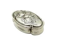 Antique Victorian Sterling Silver 'Cherub' Ring Box 1898 (4 of 9) Antique Victorian Sterling Silver 'Cherub' Ring Box 1898 (4 of 9)