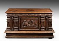 Mid-18th Century Finely Carved Oak Kist or Coffer (7 of 7) Mid-18th Century Finely Carved Oak Kist or Coffer (7 of 7)