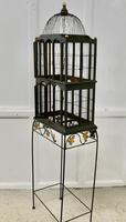 Wooden Canary Birdcage on Stand (6 of 6) Wooden Canary Birdcage on Stand (6 of 6)