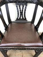Victorian Carved Oak Gothic Armchair (10 of 12) Victorian Carved Oak Gothic Armchair (10 of 12)