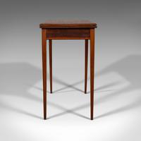 Antique Fold Over Card Table, English, Mahogany, Games, Occasional, Edwardian (5 of 12) Antique Fold Over Card Table, English, Mahogany, Games, Occasional, Edwardian (5 of 12)