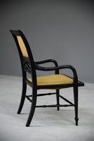 Victorian Ebonised Occasional Chair (6 of 9) Victorian Ebonised Occasional Chair (6 of 9)