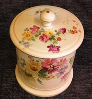 Antique Royal Worcester Blush Ivory Lidded Jar (3 of 8) Antique Royal Worcester Blush Ivory Lidded Jar (3 of 8)