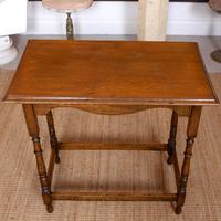 Oak Writing Table Arts & Crafts Edwardian (10 of 10) Oak Writing Table Arts & Crafts Edwardian (10 of 10)