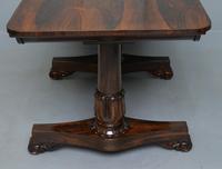 Stunning William IV Rosewood Library / Writing Table (20 of 22) Stunning William IV Rosewood Library / Writing Table (20 of 22)