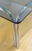 Pieff Kadia Chrome & Smoked Glass Side / Coffee Table (8 of 11) Pieff Kadia Chrome & Smoked Glass Side / Coffee Table (8 of 11)