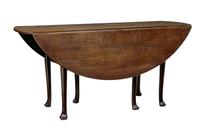 18th Century Chippendale Period Gateleg Dining Table