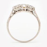 Art Deco 0.72 Carat Diamond Three Stone Trilogy Engagement Ring c.1920 (3 of 5)