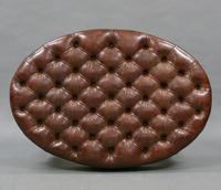 A Large Carved Mahogany Oval Stool (6 of 6) A Large Carved Mahogany Oval Stool (6 of 6)