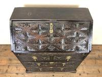 Antique Carved Oak Bureau (2 of 14) Antique Carved Oak Bureau (2 of 14)