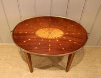 Low Inlaid Oval Table (4 of 9) Low Inlaid Oval Table (4 of 9)