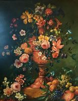 Dutch 18thc Manner RARE Huge Pair Vintage Fruit Floral Still Life Oil Paintings (12 of 23) Dutch 18thc Manner RARE Huge Pair Vintage Fruit Floral Still Life Oil Paintings (12 of 23)
