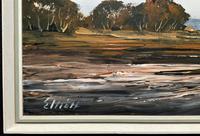 Edward Elliot (1850-1916) Superb Vintage Fishing Estuary Landscape Oil Painting (10 of 12) Edward Elliot (1850-1916) Superb Vintage Fishing Estuary Landscape Oil Painting (10 of 12)