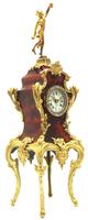 Antique French Shell & Ormolu 8-Day Mantel Clock Rococo Boulle Case Segment Dial (5 of 10) Antique French Shell & Ormolu 8-Day Mantel Clock Rococo Boulle Case Segment Dial (5 of 10)