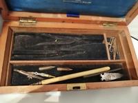 Boxed set of mathematical instruments by W H Harling (8 of 10) Boxed set of mathematical instruments by W H Harling (8 of 10)