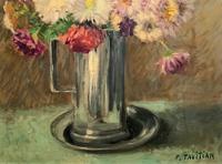 Lovely Original Early 20thc French Impressionist Still Life Floral Oil Painting (8 of 12) Lovely Original Early 20thc French Impressionist Still Life Floral Oil Painting (8 of 12)