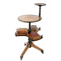 Unusual Amboyna & Ebonised Book Stand (2 of 8) Unusual Amboyna & Ebonised Book Stand (2 of 8)
