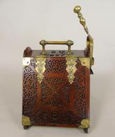 Victorian Fretwork Mahogany Coal Purdonium (7 of 7) Victorian Fretwork Mahogany Coal Purdonium (7 of 7)