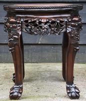 Excellent Quality 19th Century Chinese Rosewood Jardiniere / Plant Stand / Low Table (4 of 7) Excellent Quality 19th Century Chinese Rosewood Jardiniere / Plant Stand / Low Table (4 of 7)