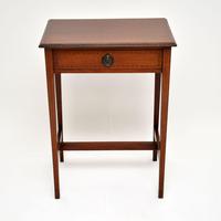 Antique Edwardian Inlaid Mahogany Side Table (2 of 9) Antique Edwardian Inlaid Mahogany Side Table (2 of 9)