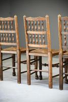 4 Country Spindle Back & Rush Chairs (11 of 11) 4 Country Spindle Back & Rush Chairs (11 of 11)