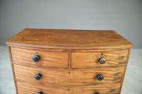 Antique Mahogany Bow Front Chest of Drawers (2 of 9) Antique Mahogany Bow Front Chest of Drawers (2 of 9)