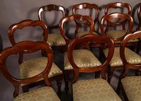 Good Set of 12 Victorian Balloon Back Dining Chairs (2 of 11) Good Set of 12 Victorian Balloon Back Dining Chairs (2 of 11)