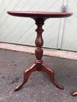 Pair of Antique Mahogany Tripod Wine Tables (2 of 8) Pair of Antique Mahogany Tripod Wine Tables (2 of 8)