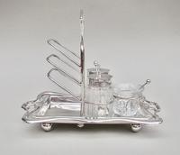 Rare Art Nouveau Silver Breakfast Set by Thomas Levesley, Sheffield 1908 (2 of 10) Rare Art Nouveau Silver Breakfast Set by Thomas Levesley, Sheffield 1908 (2 of 10)