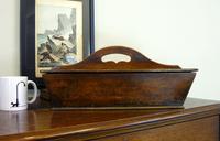Georgian Oak Butlers Housekeepers Knife Cutlery Box C1810 (11 of 11) Georgian Oak Butlers Housekeepers Knife Cutlery Box C1810 (11 of 11)