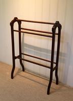 Edwardian Mahogany Towel Rail (5 of 9) Edwardian Mahogany Towel Rail (5 of 9)