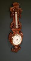 Superb Antique Polished Oak Banjo Barometer (5 of 6) Superb Antique Polished Oak Banjo Barometer (5 of 6)