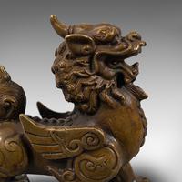 Small Antique Pixiu Figure, Oriental, Brass, Mythological, Statue, Victorian (6 of 12) Small Antique Pixiu Figure, Oriental, Brass, Mythological, Statue, Victorian (6 of 12)