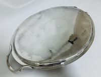 Large Antique Georgian 18th Century Solid Sterling Silver Twin Handled Tray (13 of 15) Large Antique Georgian 18th Century Solid Sterling Silver Twin Handled Tray (13 of 15)