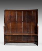 George III Period Oak Settle (4 of 4) George III Period Oak Settle (4 of 4)