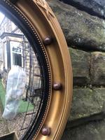 Antique Gilt Framed Convex Mirror (3 of 5) Antique Gilt Framed Convex Mirror (3 of 5)
