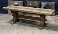Superb Very Rustic French Oak Bleached Oak Farmhouse Dining Table (3 of 32) Superb Very Rustic French Oak Bleached Oak Farmhouse Dining Table (3 of 32)