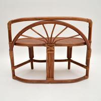 Vintage 1970's Bamboo & Rattan Games Table & Chairs (12 of 12) Vintage 1970's Bamboo & Rattan Games Table & Chairs (12 of 12)